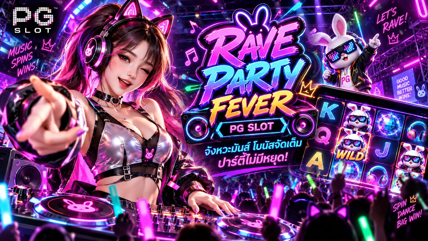 สล็อต RAVE PARTY FEVER