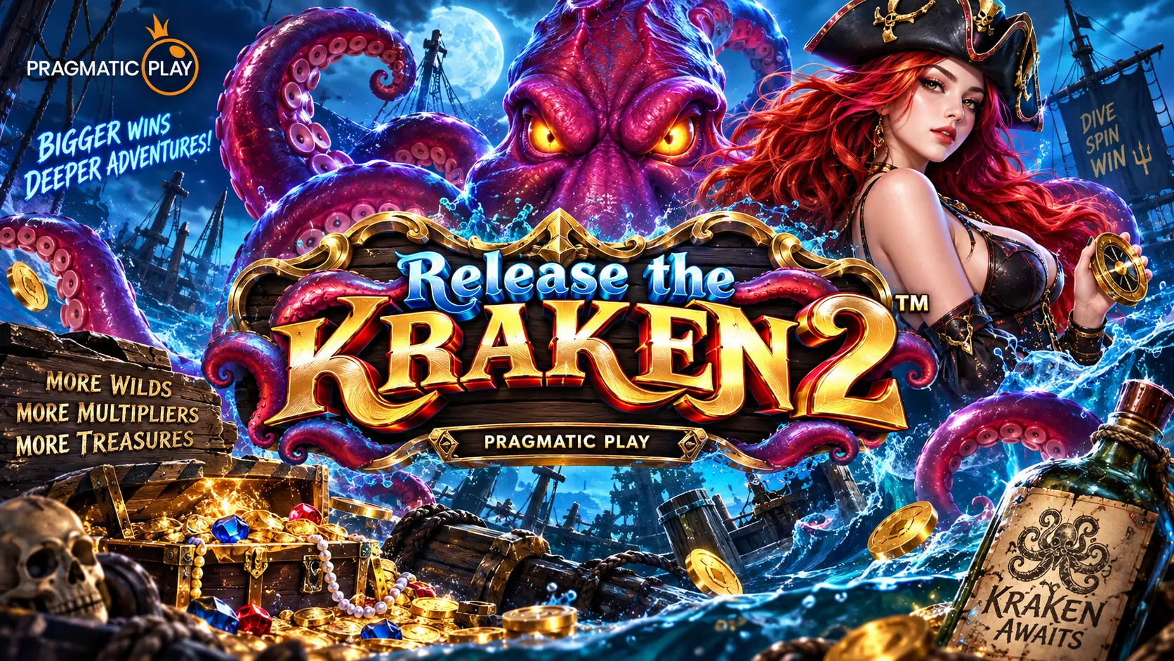 สล็อต Release the Kraken 2