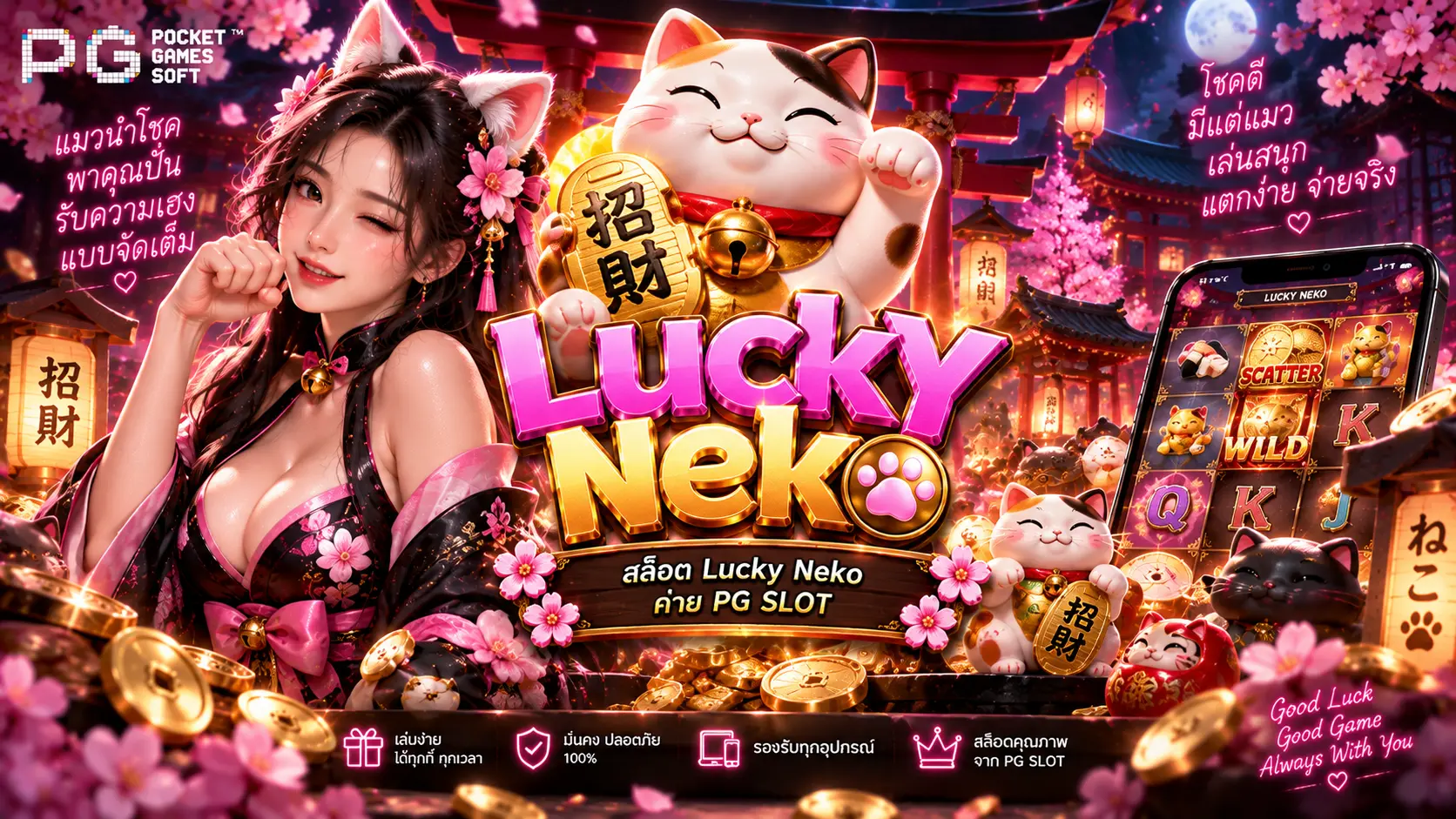 เกม Lucky Neko